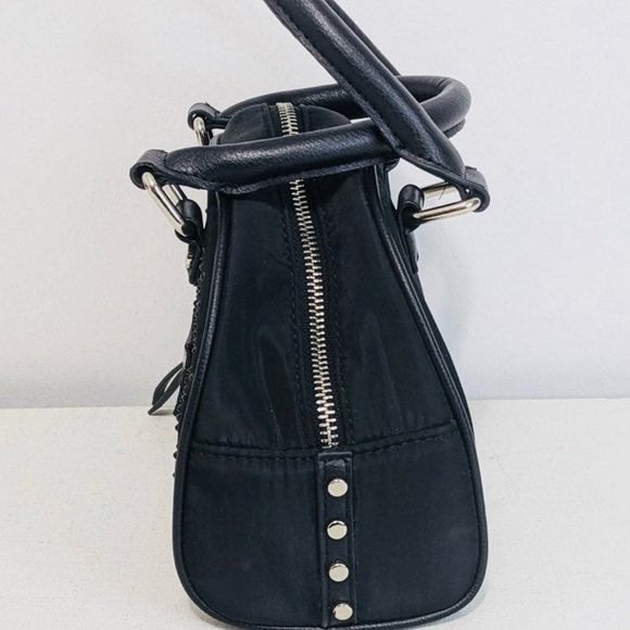 Rehab Bag Madden NYC Crossbody Shoulder Bag Crystal OverlayGuitar Strap GC - Picture 5 of 10